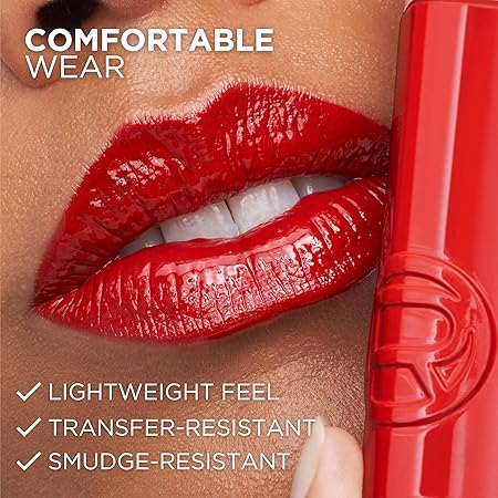 L'Oréal Paris Laque Resistance, labial líquido con acabado brillante de larga duración, 5ml