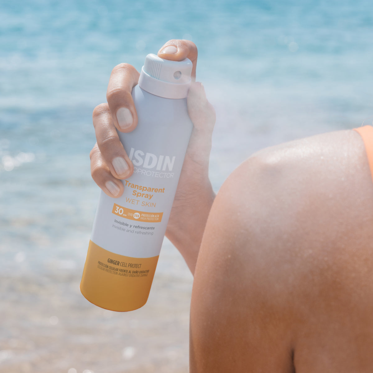 ISDIN Transparent Spray Wet Skin SPF 50+