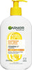 Garnier Skin Active Express Aclara Vitamina C Gel Limpiador Facial, Crema Hidratante 250ml