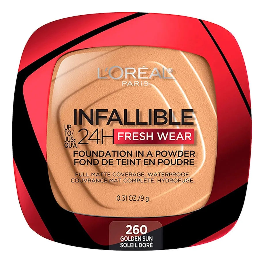 L´Oréal Paris, Base de maquillaje en polvo de larga duración, Infallible 24h Freshwear