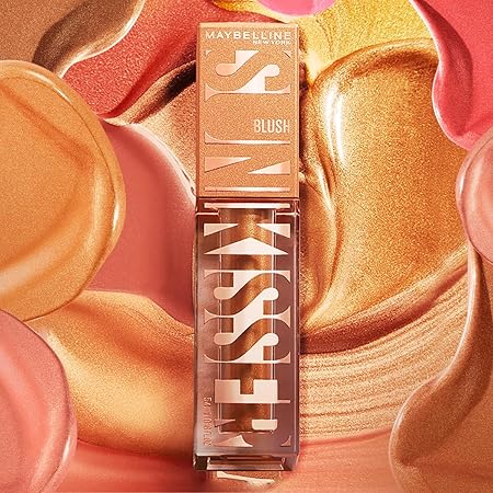 Maybelline Blush líquido Sunkisser, Rubor líquido formulado con Vitamina E, Ruboriza, broncea e ilumina, dura hasta 12H