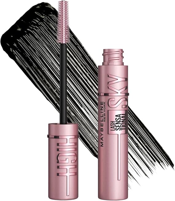 Maybelline Mascara de pestañas Sky High Lavable, 6ml