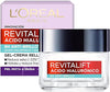 L'Oréal Paris Gel Crema facial Revitalift Anti-Brillo con ácido hialurónico y salicílico – Poros más finos, 24 h libre de exceso de grasa.