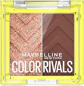 Maybelline Sombras de Ojos de larga duración, a prueba de agua, Color Rivals