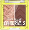 Maybelline Sombras de Ojos de larga duración, a prueba de agua, Color Rivals