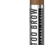 Conoce Tattoo Brow Lift tono Dark Brown De Maybelline New YorkEl delineador de cejas en barra para estilizarla y rellenarla, que no se transfiere ni se corre