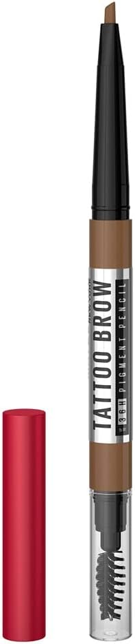 Conoce Tattoo Brow Lift tono Dark Brown De Maybelline New YorkEl delineador de cejas en barra para estilizarla y rellenarla, que no se transfiere ni se corre