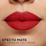 L'Oréal Paris Labial en Barra Mate con Ácido Hialurónico, Color Riche Intense Volume Matte