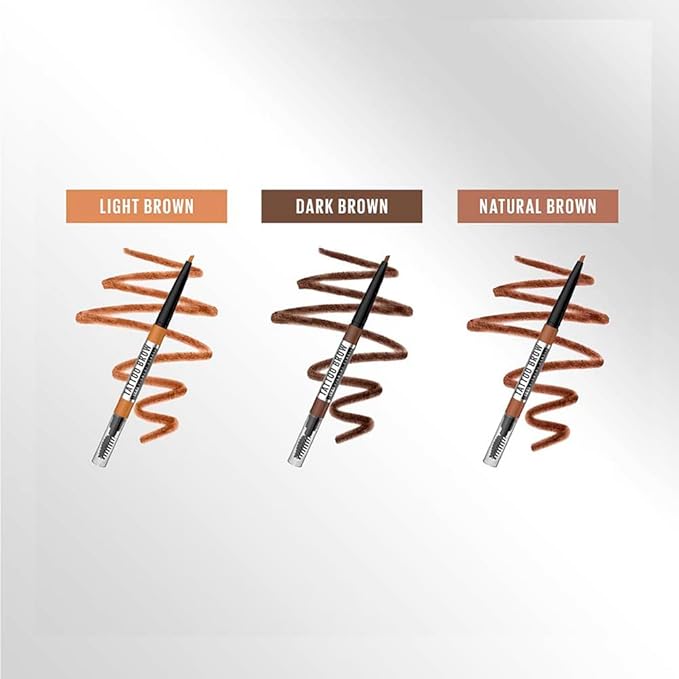 Conoce Tattoo Brow Lift tono Dark Brown De Maybelline New YorkEl delineador de cejas en barra para estilizarla y rellenarla, que no se transfiere ni se corre