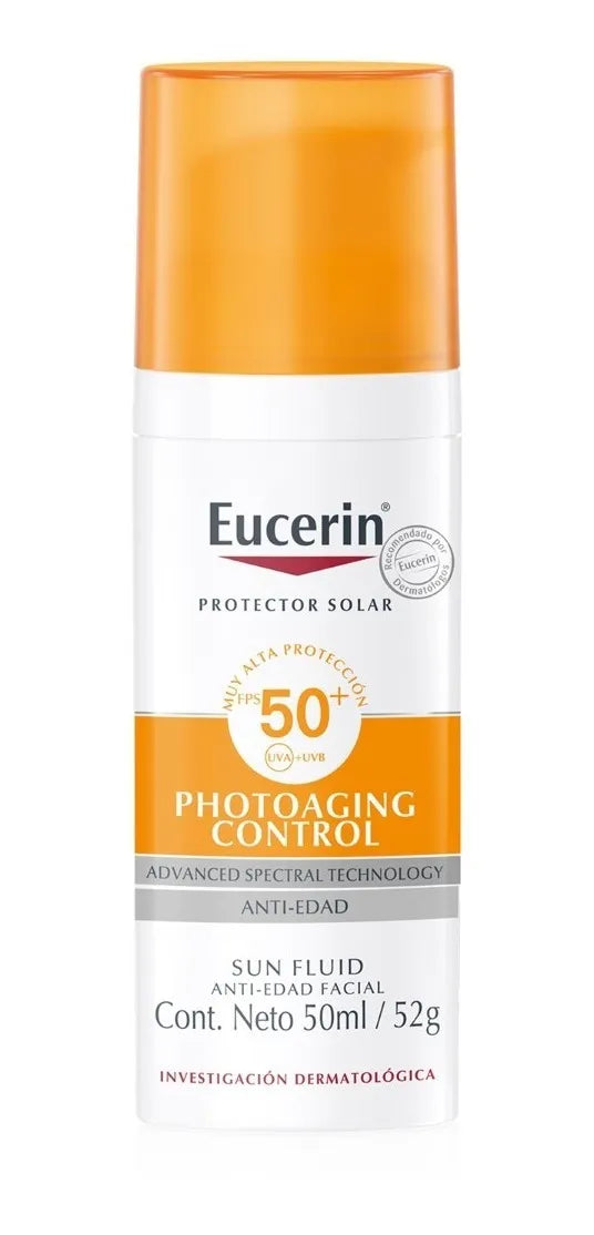 Eucerin Sun Control Protector Solar Facial Medio Fps50+ 50ml