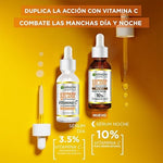 Garnier Express Aclara Serum Noche Antimanchas con 10% Vitamina C Pura para una Piel Radiante, reduce las Manchas durante la Noche, 30ml