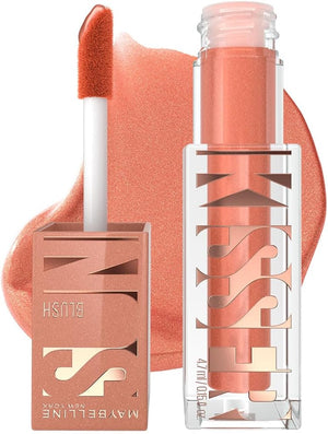 Maybelline Blush líquido Sunkisser, Rubor líquido formulado con Vitamina E, Ruboriza, broncea e ilumina, dura hasta 12H