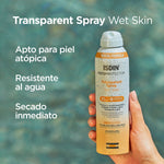 ISDIN Transparent Spray Wet Skin SPF 50+