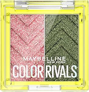Maybelline Sombras de Ojos de larga duración, a prueba de agua, Color Rivals