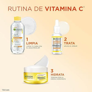 Garnier Skin Active Face Express Aclara Crema hidratante, tono uniforme con FPS30, 50 ml